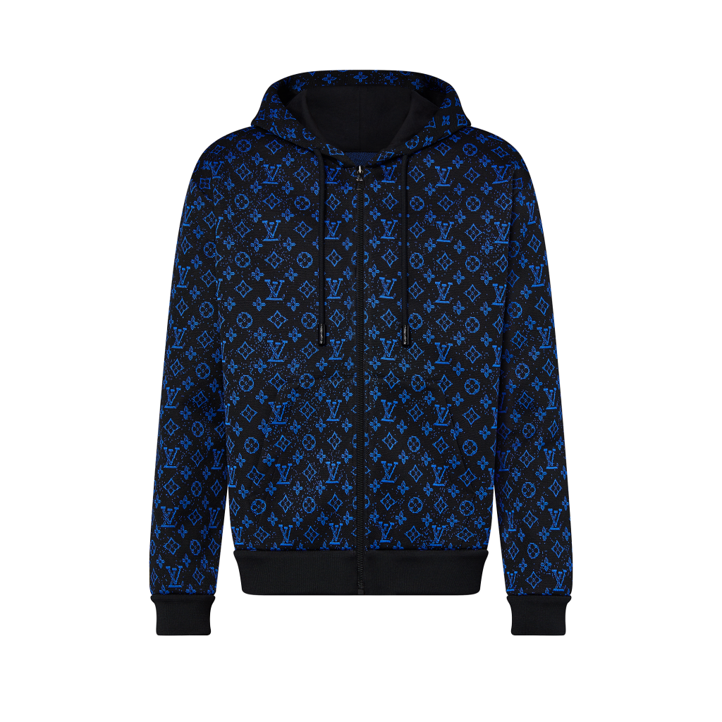 Louis Vuitton Monogram Zip-Through Hoodie